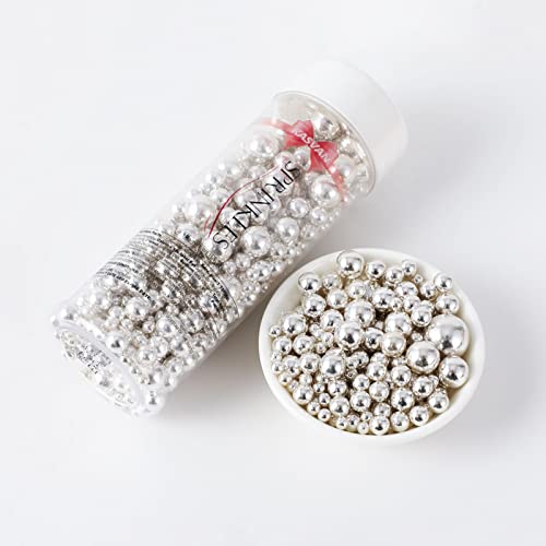 Silver Pearl Sugar Sprinkles (4.58 Ounce)