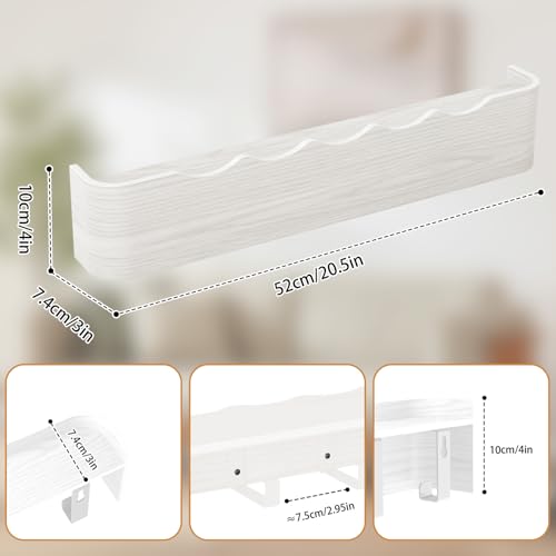 Wall Mounted Coat Rack with Shelf