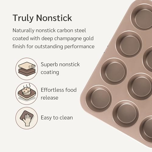 12 Cup Muffin Pan Nonstick