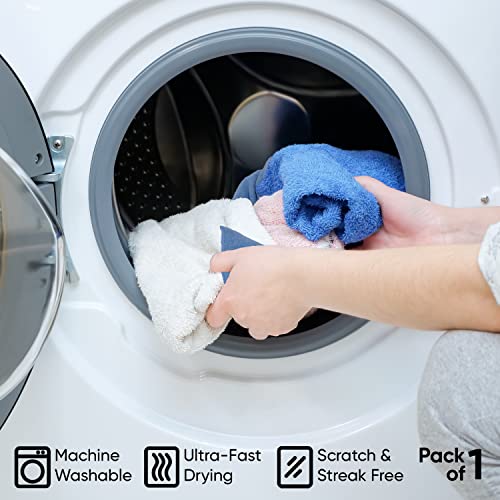 Microfiber Squeegee Towel Extra Large Miracle Cloth 20 x 30 Streak Free Microfiber Floor Cloth (10 Count)