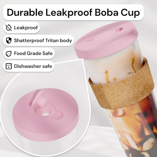 Reusable Boba Cup with Straw