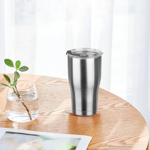 20oz Insulated Tumbler with Lid Straw Travel Coffee Mug Cup