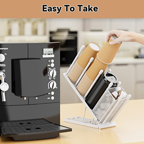 Coffee Cup and Lid Holder