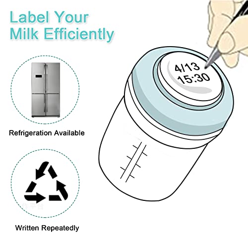 Wide Neck Glass Breastmilk Collection n Storage Bottle (2 Count)