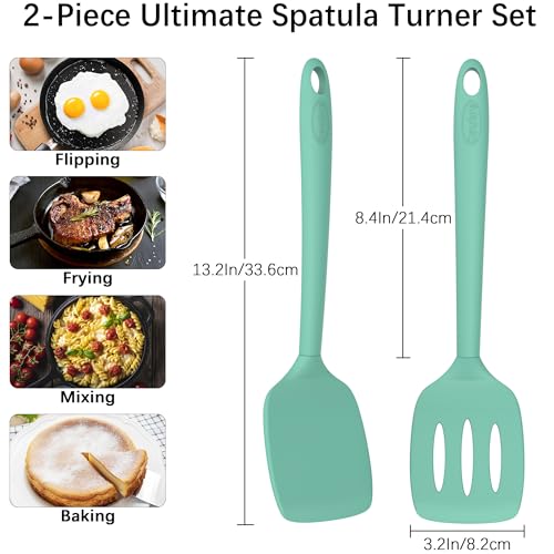 2 Pack Silicone Spatula Set (2 Count)