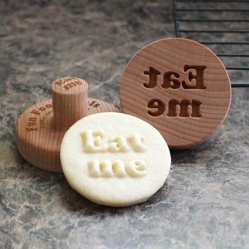 2.5 Inch Wood Cookie Stamp CS