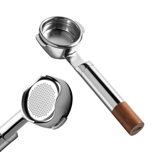 58mm Bottomless Naked Portafilter Silver