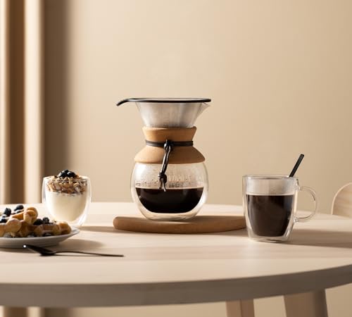 34oz Pour Over Coffee Maker