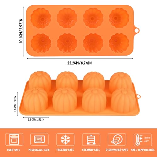 Halloween Pumpkin Silicone Mold for Chocolate