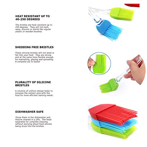 7" Silicone Basting Pastry Brush