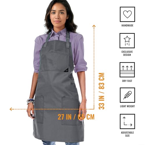 Chef Apron Smart Pockets