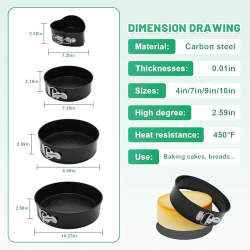 Springform Cake Pan Set