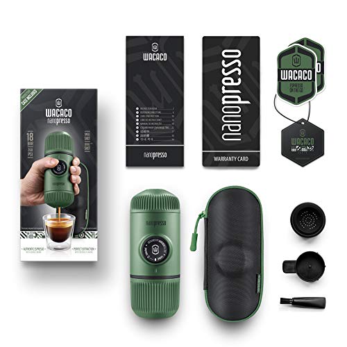 Nanopresso Portable Espresso Maker Bundled with Protective Case