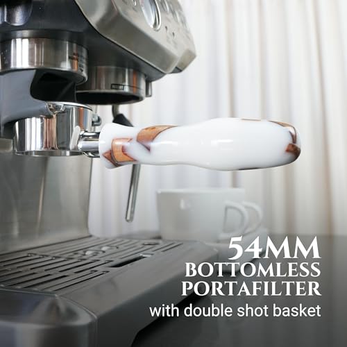 54mm Bottomless Portafilter Modern Handle