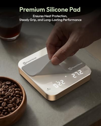 S2 Espresso Coffee Scale with Timer 0.1g Precision Shot Scale