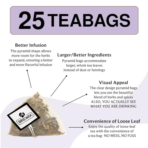 Lavender Mint Evening Blend Herbal Tea (25 Count)