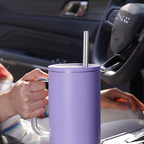8PCS Stainless Steel Straws Fit for 40oz Stanley Tumblers (8 Count)