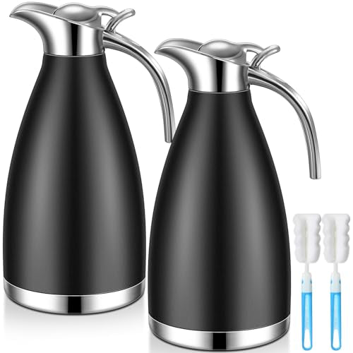 2 Pcs 68oz Thermal Coffee Carafe for Keeping Hot (2 Count)