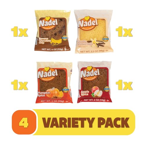 Nadel Naturally Delicious Sweet Breads Variety Pack (16 Ounce)