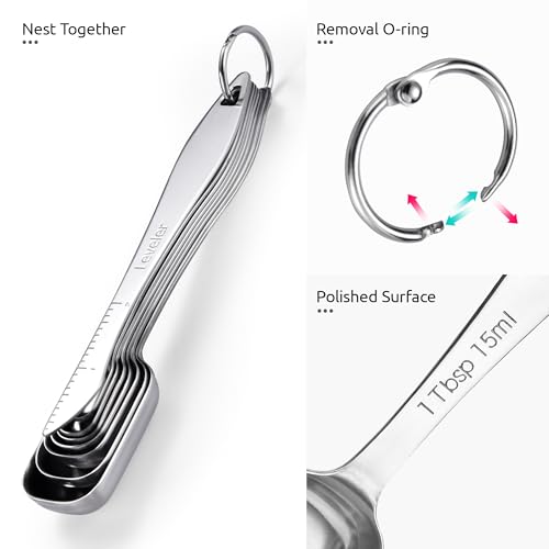 Narrow Square Measuring Spoons