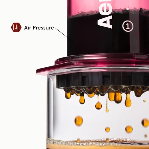 Clear Pink Coffee Press