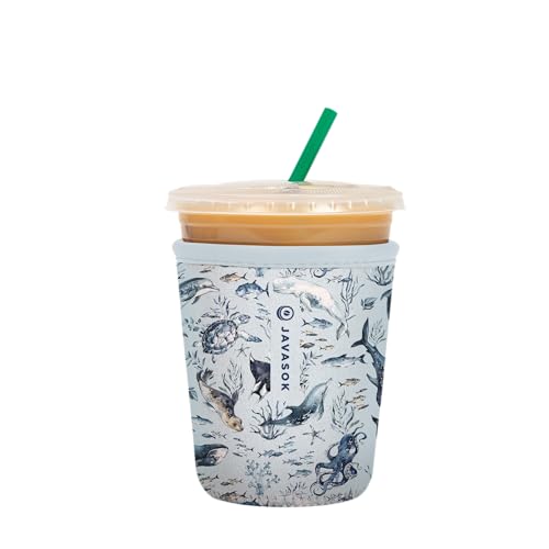 JavaSok Iced Coffee & Cold Soda Insulated Neoprene Cup Sleeve