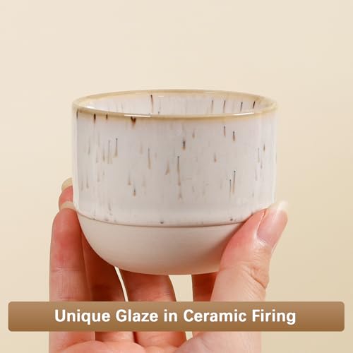 Ceramic Espresso Cups Set of 4 (4 Count)