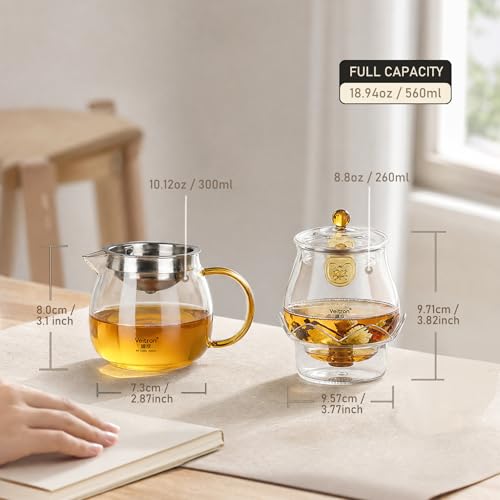 Glass Teapot Set