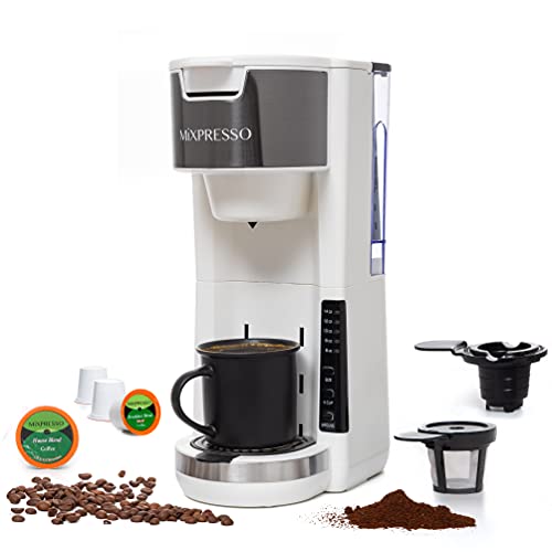 White Single Serve Coffee Brewer K
