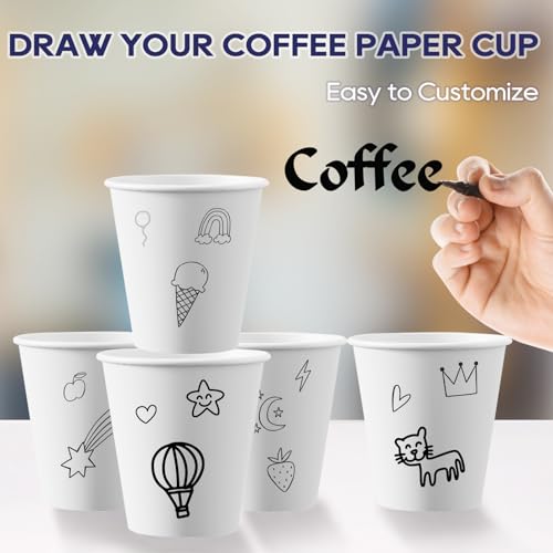 1000 pack 10 oz Disposable Paper Coffee Cup (1000 Count)