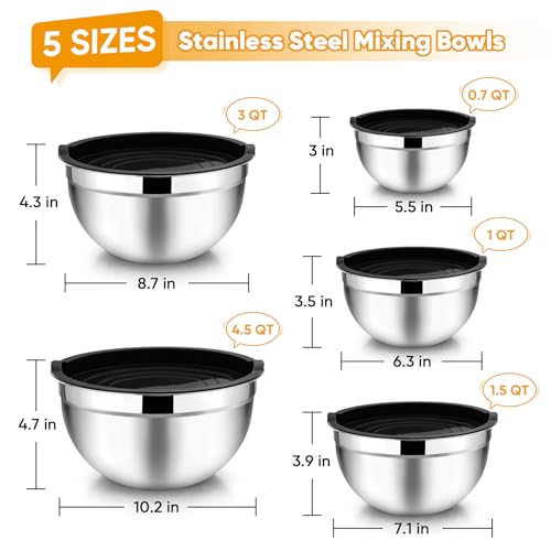 Mixing Bowls Set of 5