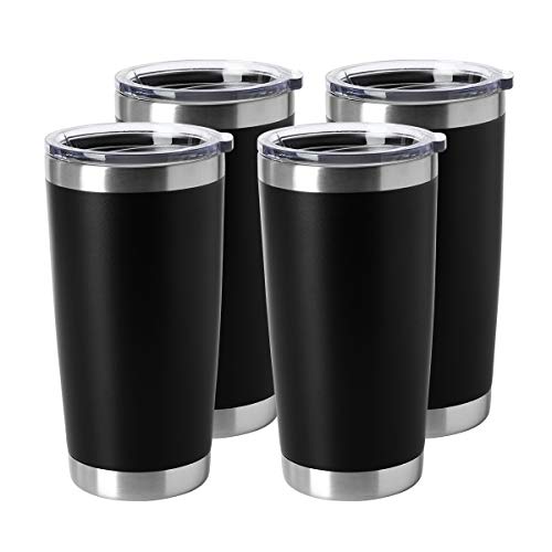 20oz Stainless Steel Tumblers Bulk (4 Count)