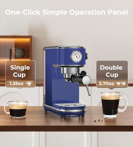 20 Bar Espresso Machine with Milk Frother
