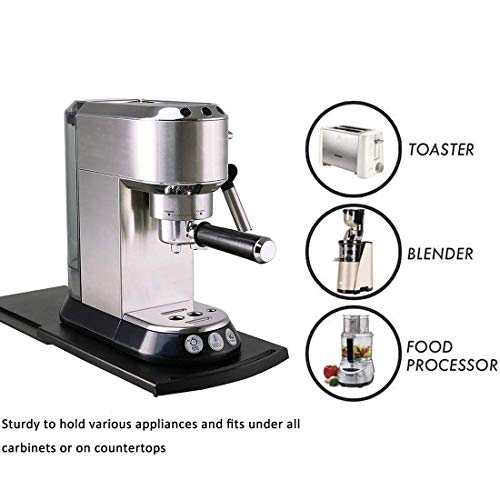 Handy Sliding tray Sliding Tray Mat for Coffee Maker (2 Count)