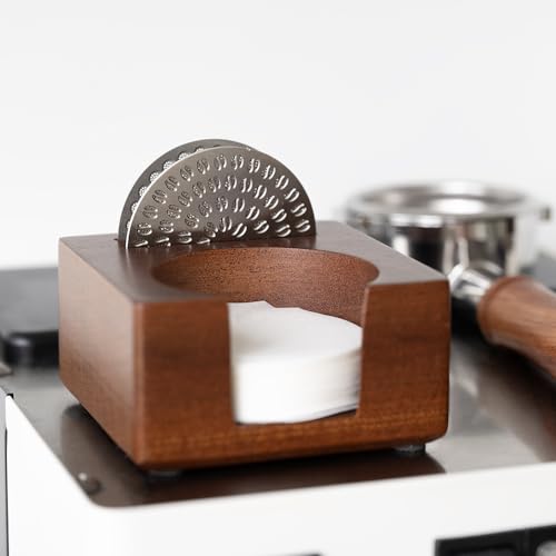 2 IN 1 Holder Stand For the Coffee Filter Paper and Espresso Puck Screen (188 Gram)