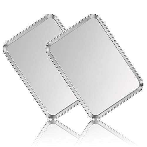 Stainless Steel Baking Sheet Pan Set of 2