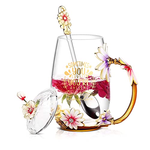 Flower Tea Cup Inspirational Gifts for Women