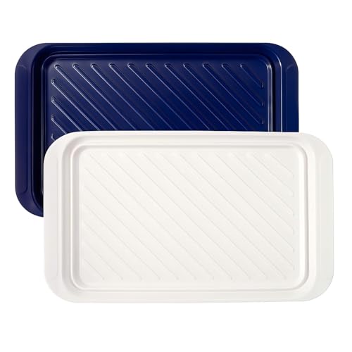 17" x 10.5" Grilling Prep and Serve Trays (2 Count)