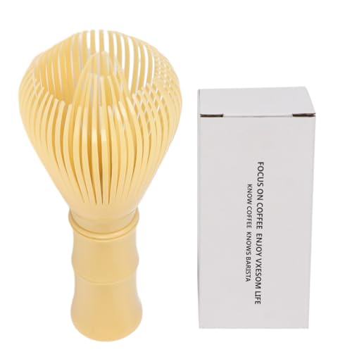 Traditional Matcha Whisk Reusable PP Resin Matcha Whisk Chasen Dishwasher Safe Matcha Stirrer Matcha Green Tea Powder Preparation Prepare Japanese Matcha Tea