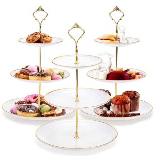 3 Pack Tiered Cupcake Stand (3 Count)
