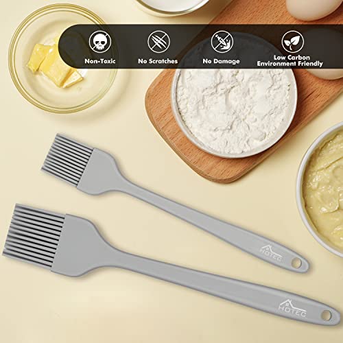 Basting Brushes Silicone Heat Resistant Pastry Brushes Spread Oil Butter Sauce Marinades for BBQ Grill Barbecue Baking Kitchen Cooking BPA Free Dishwasher Safe
