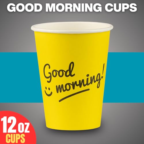 Disposable Coffee Cups (100 Count)