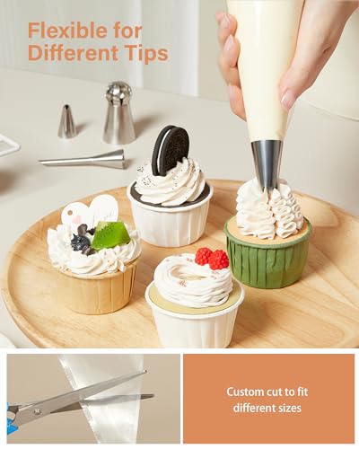 Piping Bags Disposable Pastry Icing Bags 16 Inch
