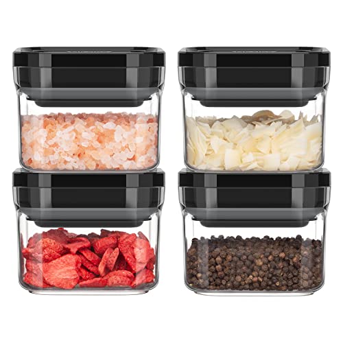 4 Pack Airtight Food Storage Container Set (4 Count)