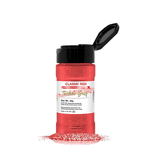 Red Edible Glitter