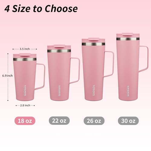 18oz Insulated Tumbler with Handle