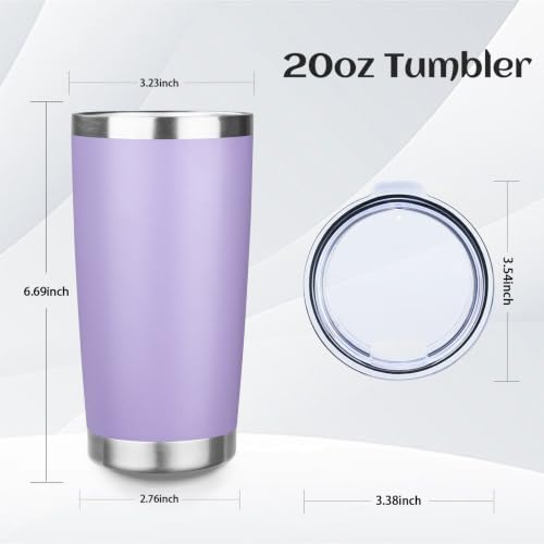 20oz Stainless Steel Travel Coffee Tumbler