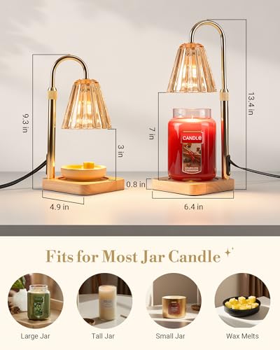 Candle Warmer Lamp with Timer for Yankee Candles