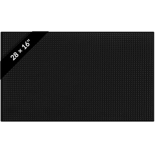 1 Pc Bar Mat 28 X 16 Inch Black