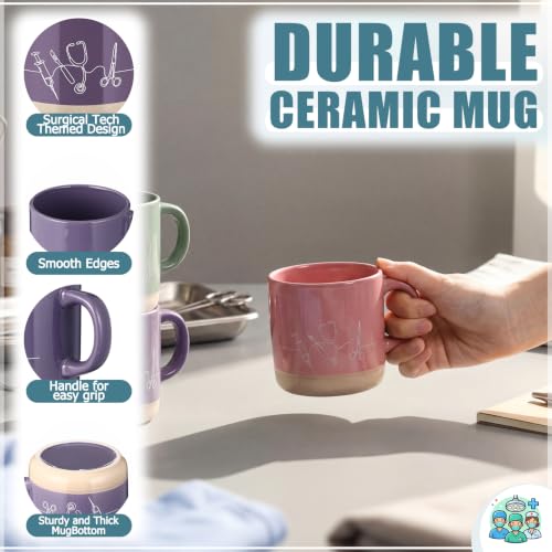 6 Pcs Surgical Technologists Week Gifts Bulk Thank You Gifts Mugs (6 Count)